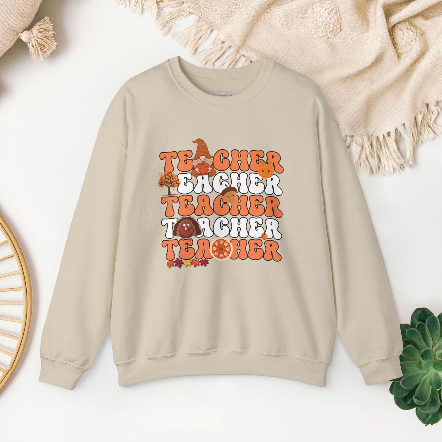 Groovy Thanksgiving Teacher Sweatshirt