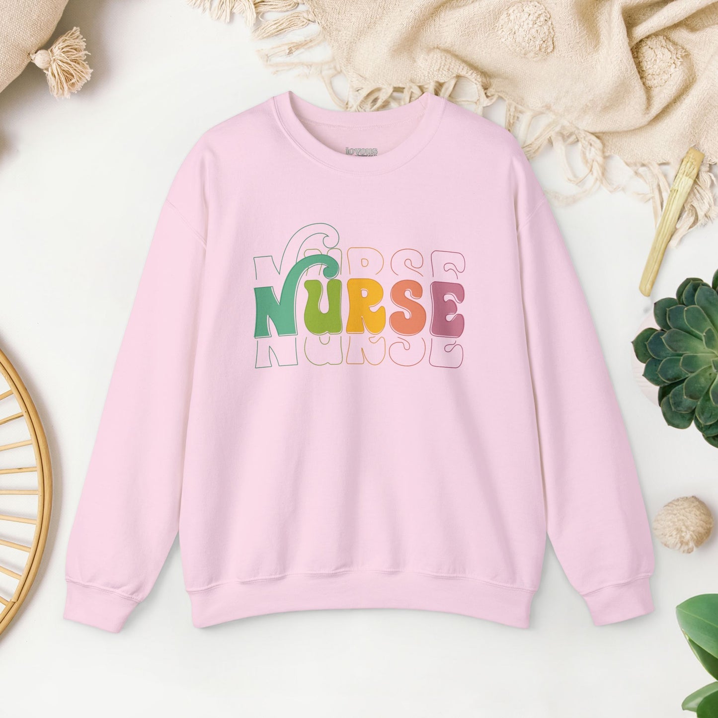 Groovy Retro Nurse Sweatshirt