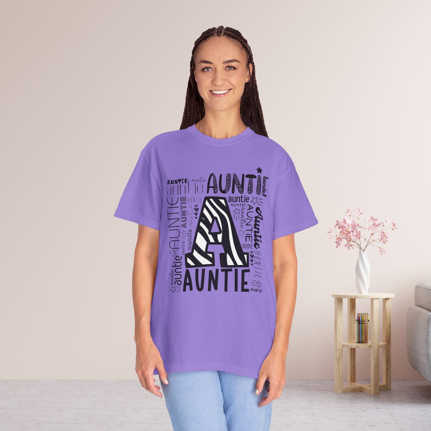 Comfort Colors Auntie Shirt