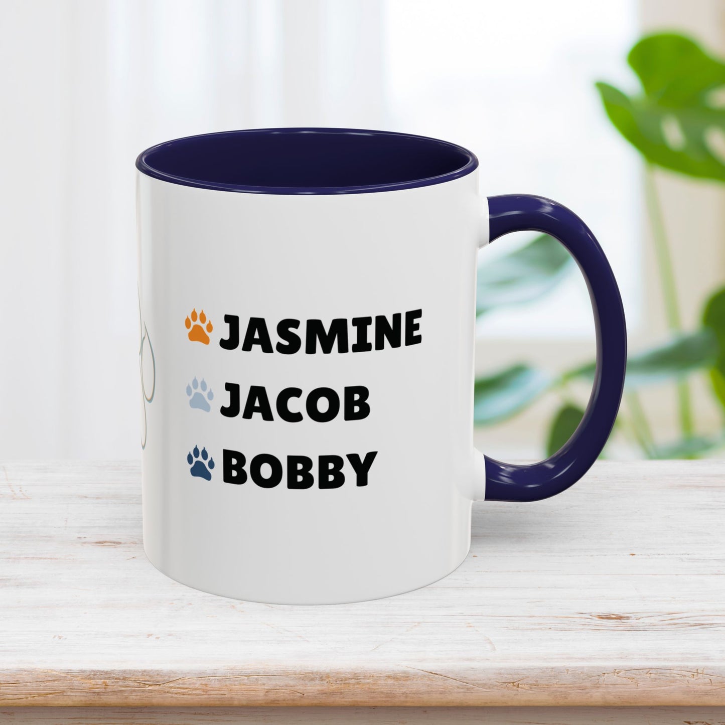 Personalized Papa Bear Coffee Mug with Kids Names - Custom Dad Gifts for Father's Day