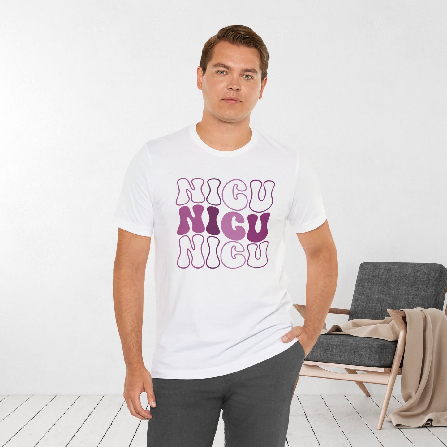 Groovy NICU Shirt - Neonatal ICU Nurse Soft Cotton Tee