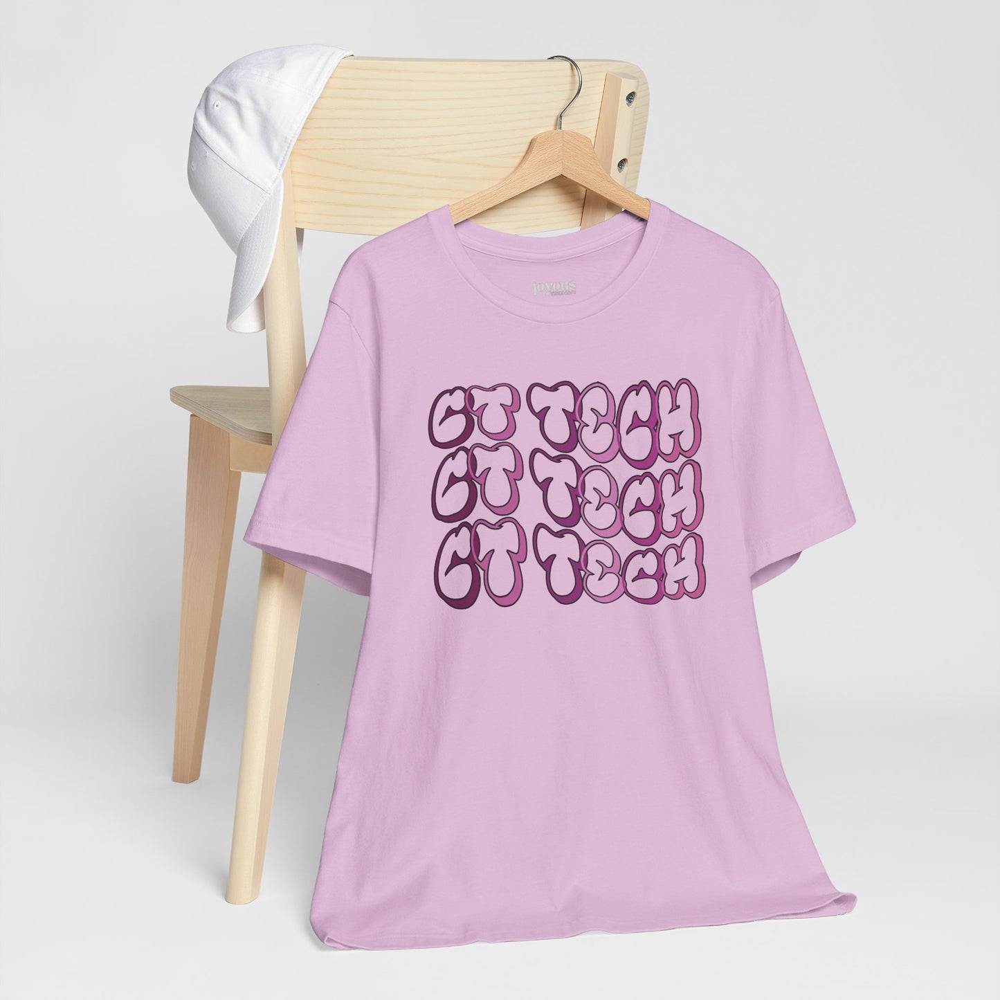 Groovy Purple CT Tech Shirt - CT Technologist Soft Cotton Tee