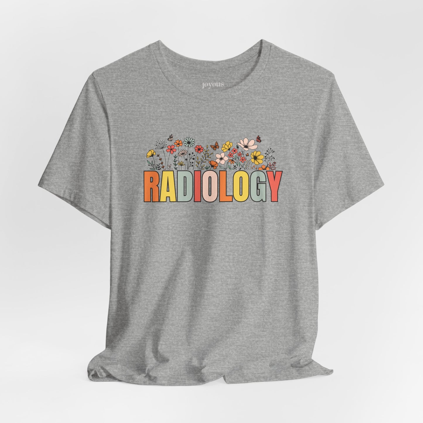 Spring Radiology Soft Cotton Tee for for RAD Technician