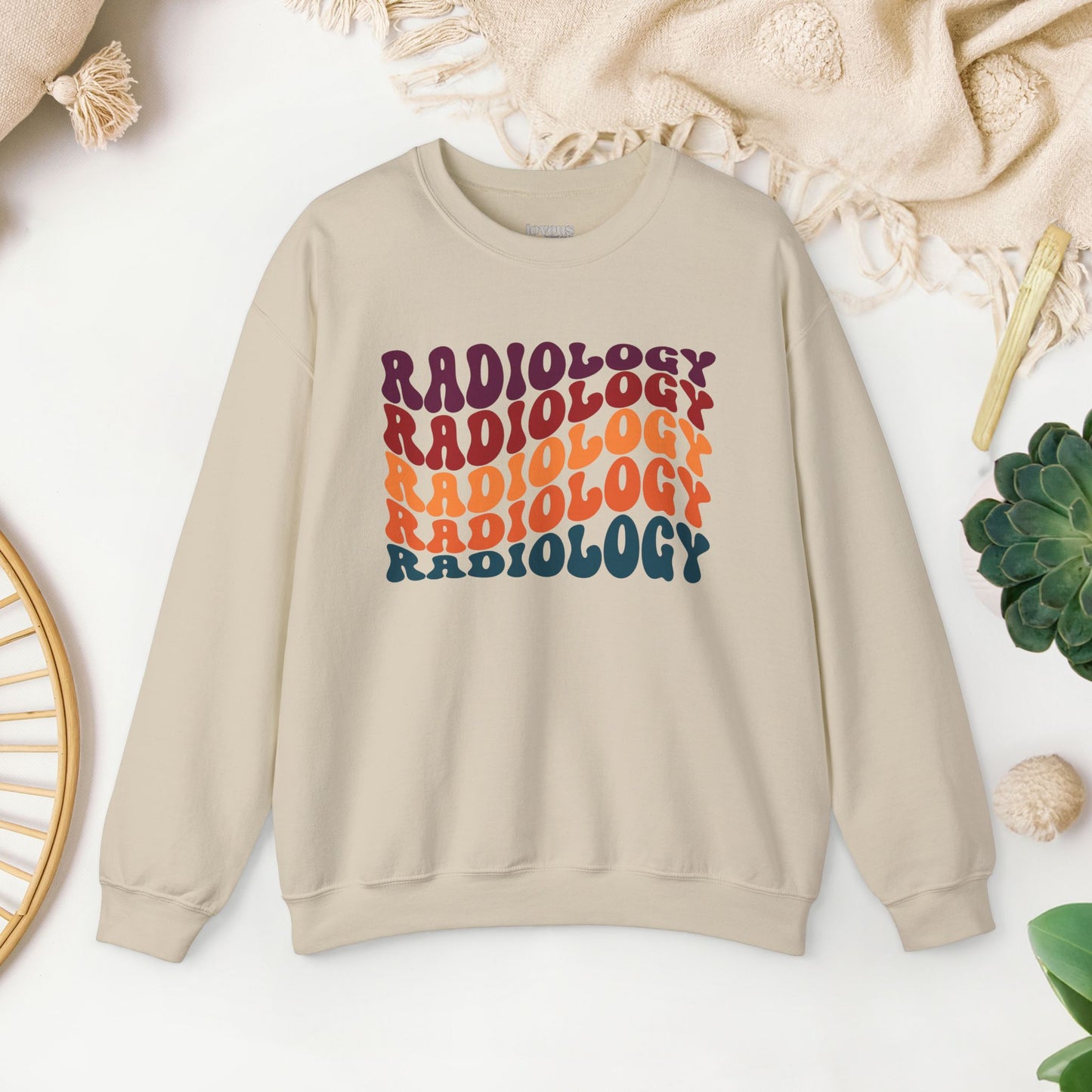 Groovy Radiology Sweatshirt for RAD Technician