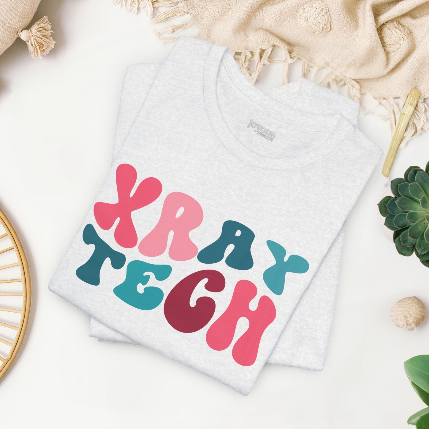 Groovy Colorful XRAY Tech Soft Cotton Tee