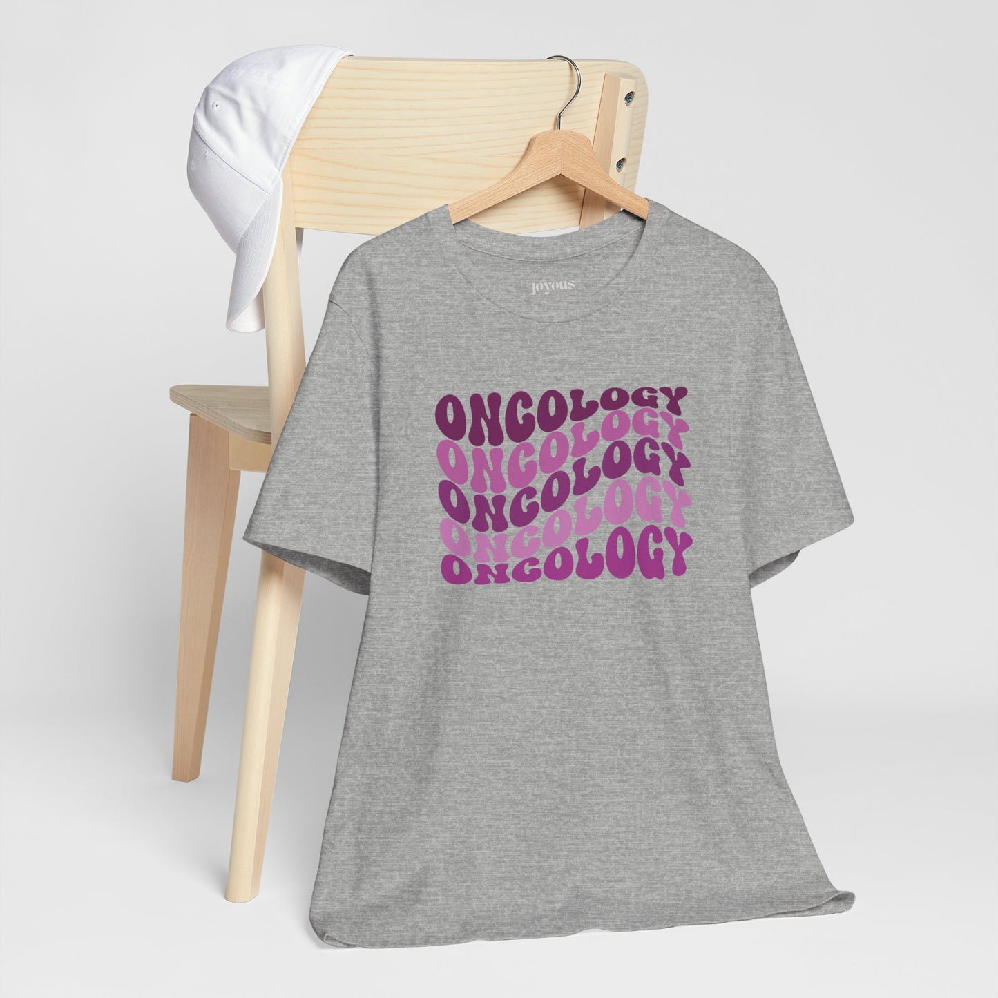 Purple Groovy Oncology Soft Cotton Tee