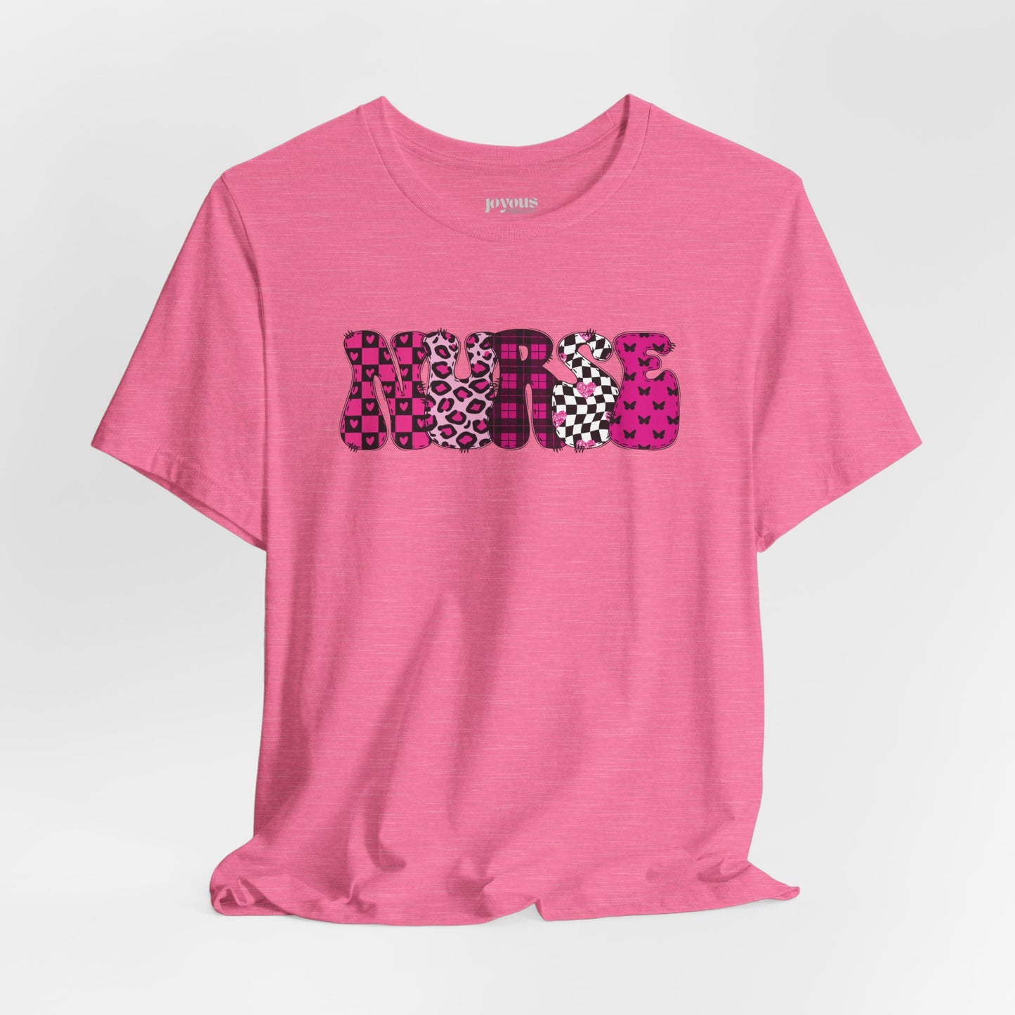 Groovy Font Nurse Shirt - Registered Nurse Soft Cotton Tee