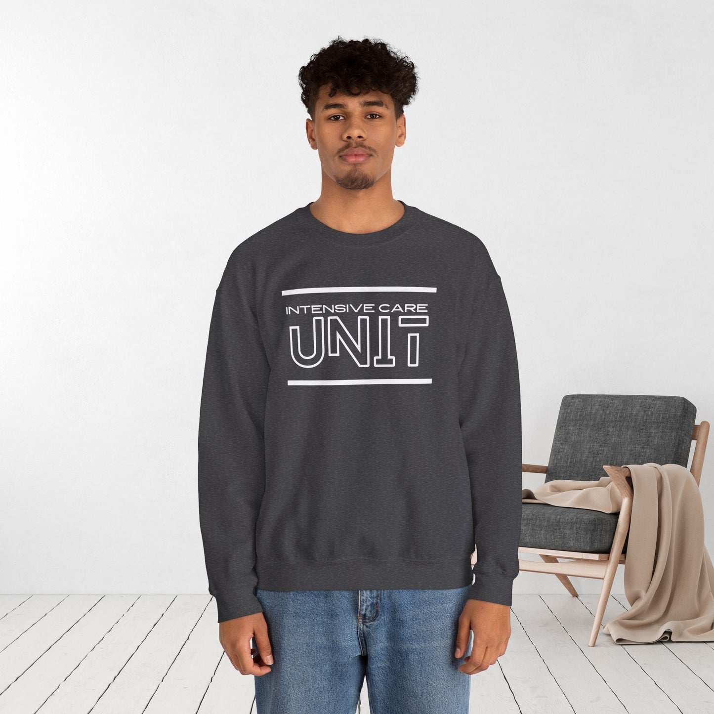 Intensive Care Unit Sweatshirt for ICU Nurse