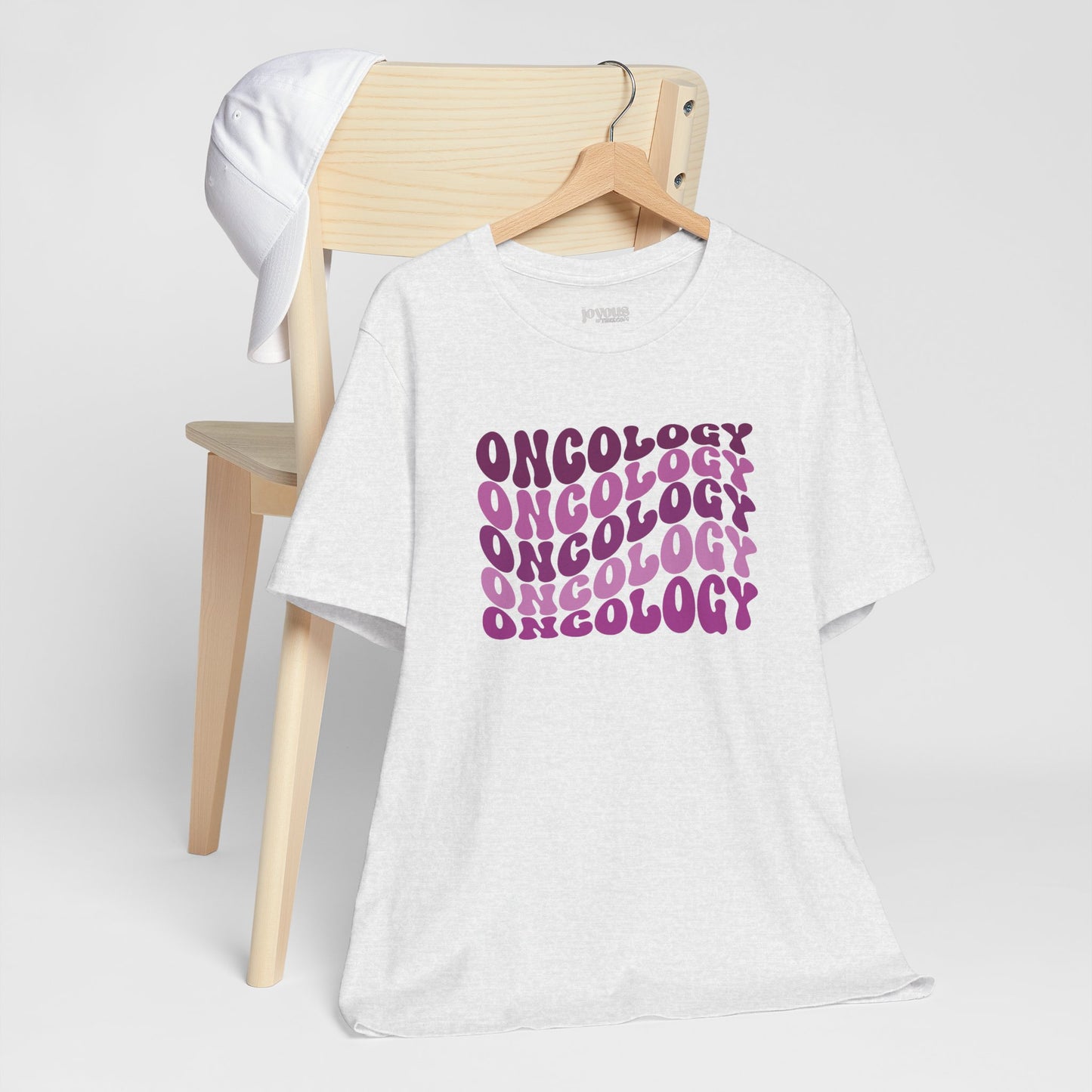 Purple Groovy Oncology Soft Cotton Tee