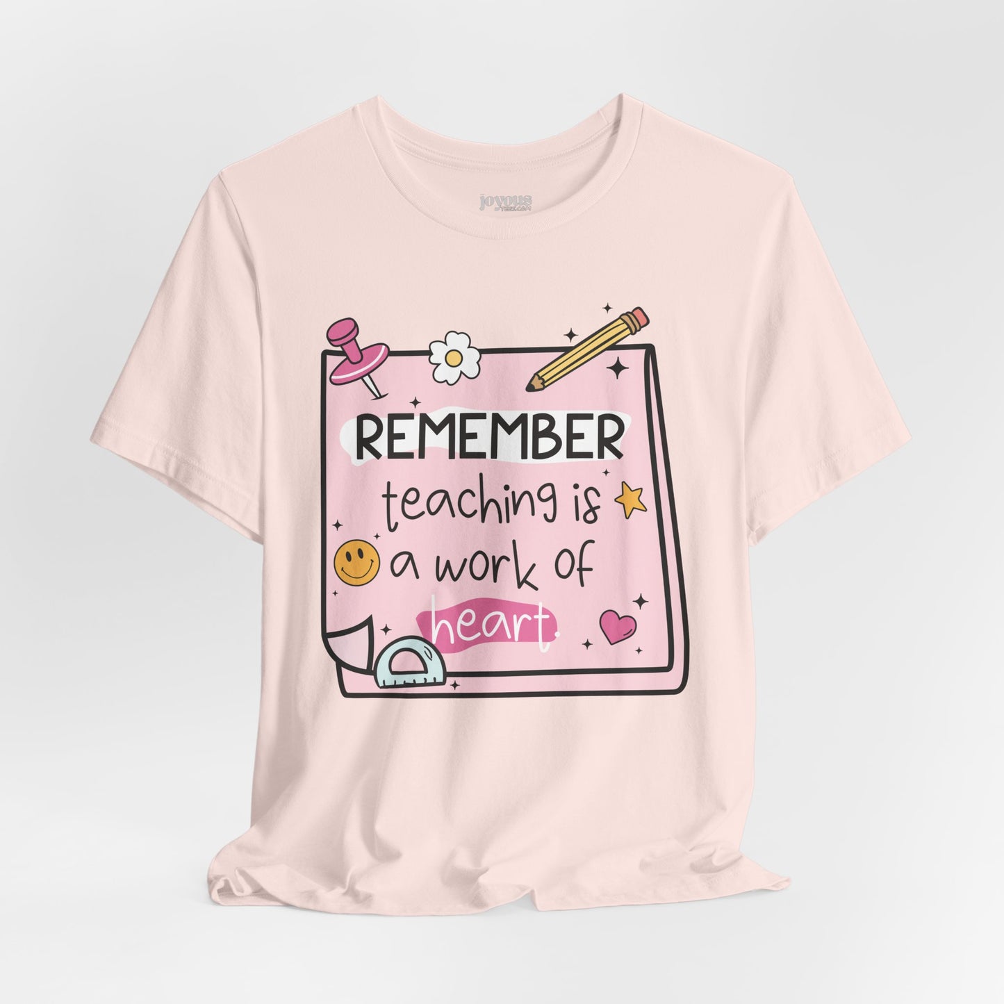 Trendy Motivational Teacher Soft Cotton Tee