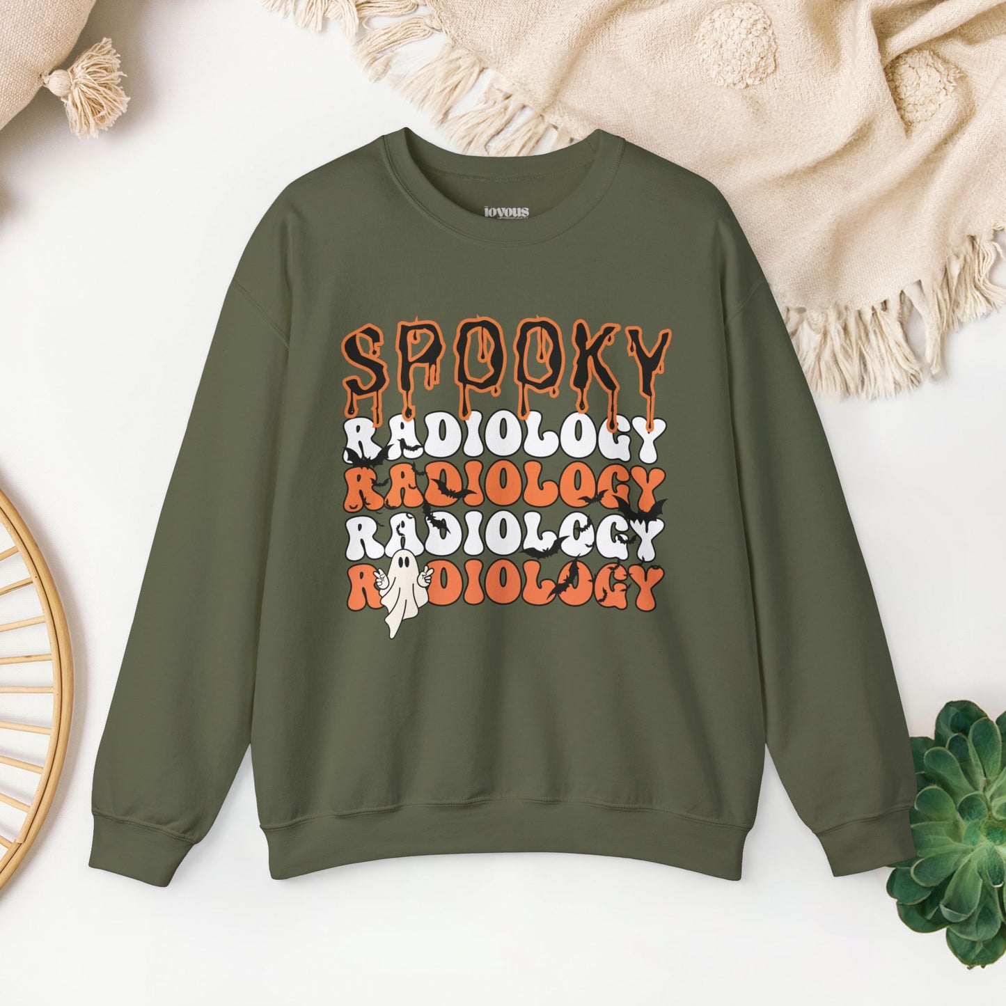 Spooky Radiology Sweatshirt - Halloween Xray Tech Sweater