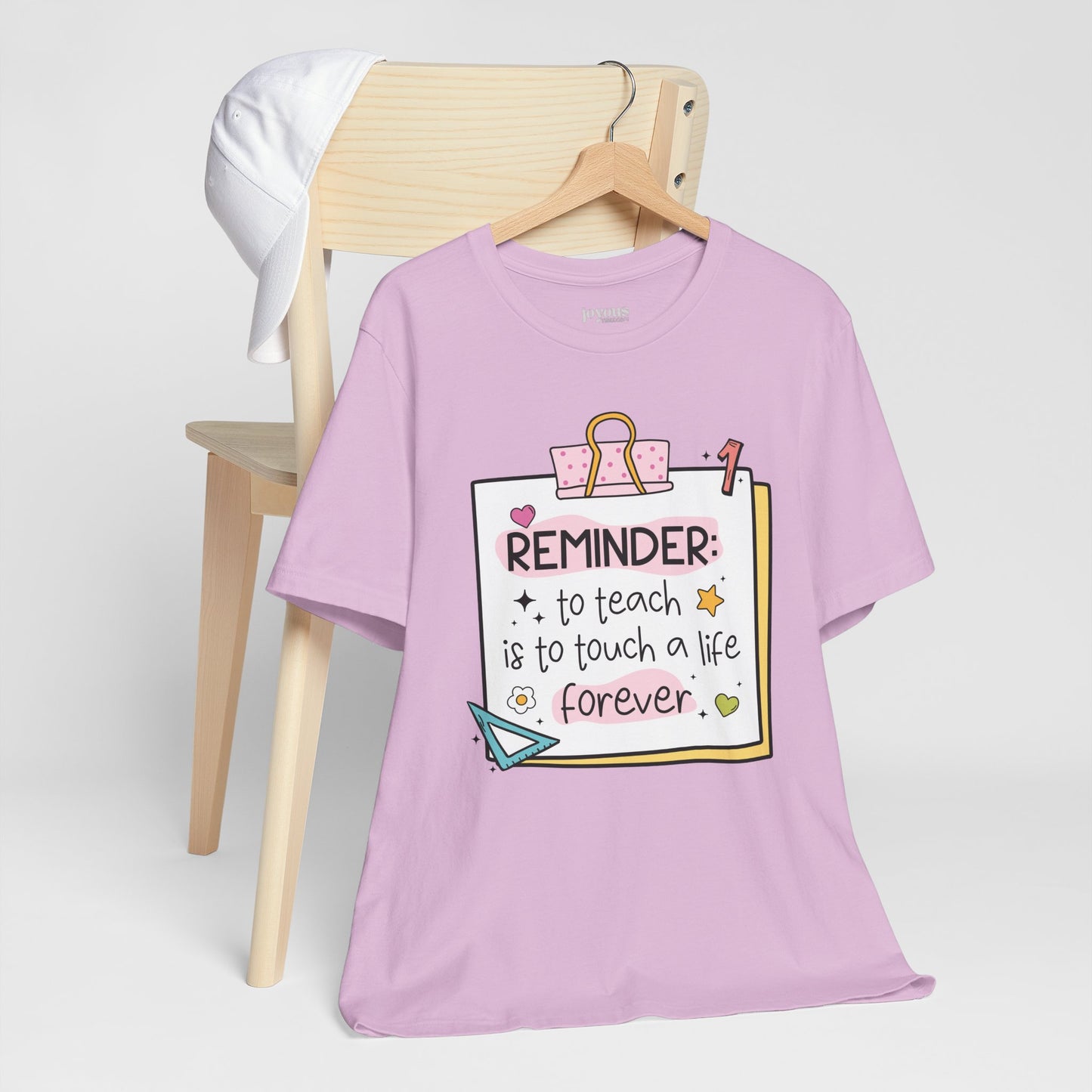 Trendy Motivational Teacher Soft Cotton Tee