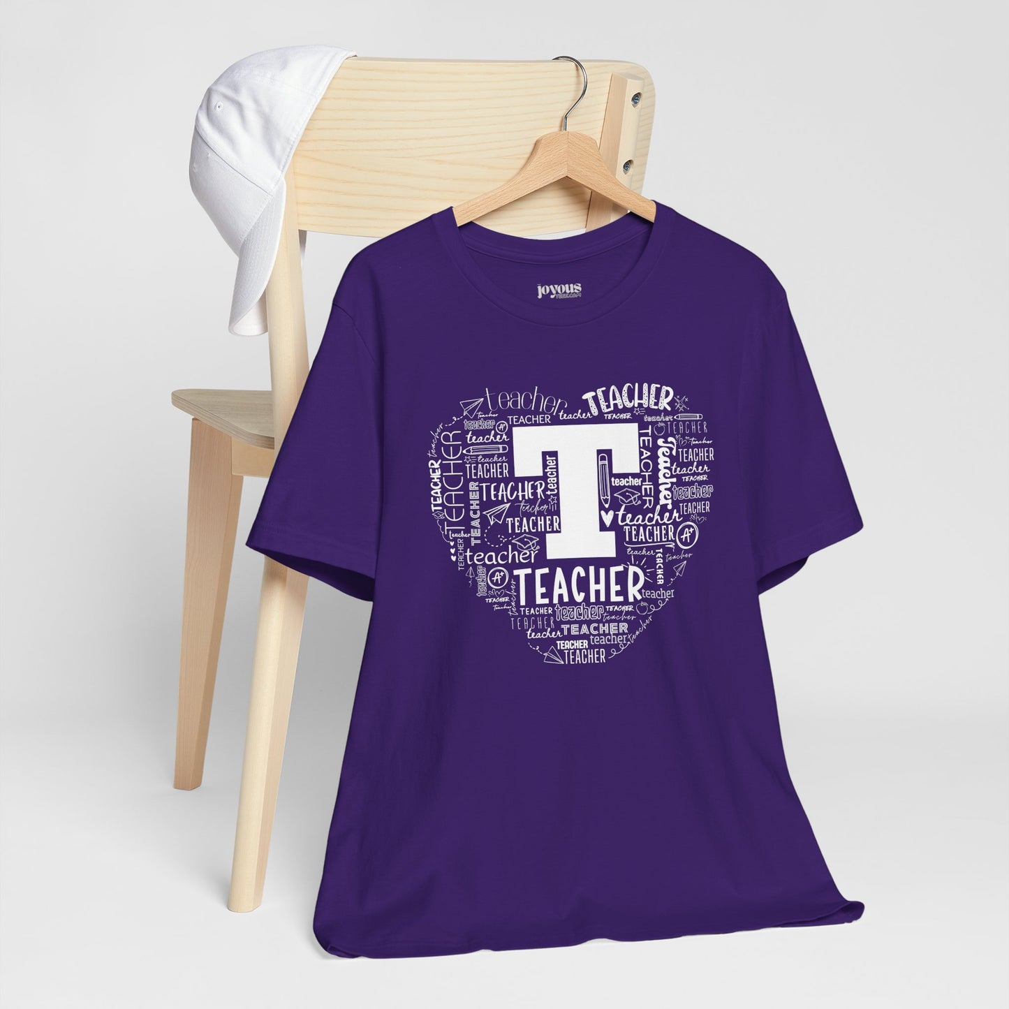 Trendy Teacher Soft Cotton Tee for School Teachers