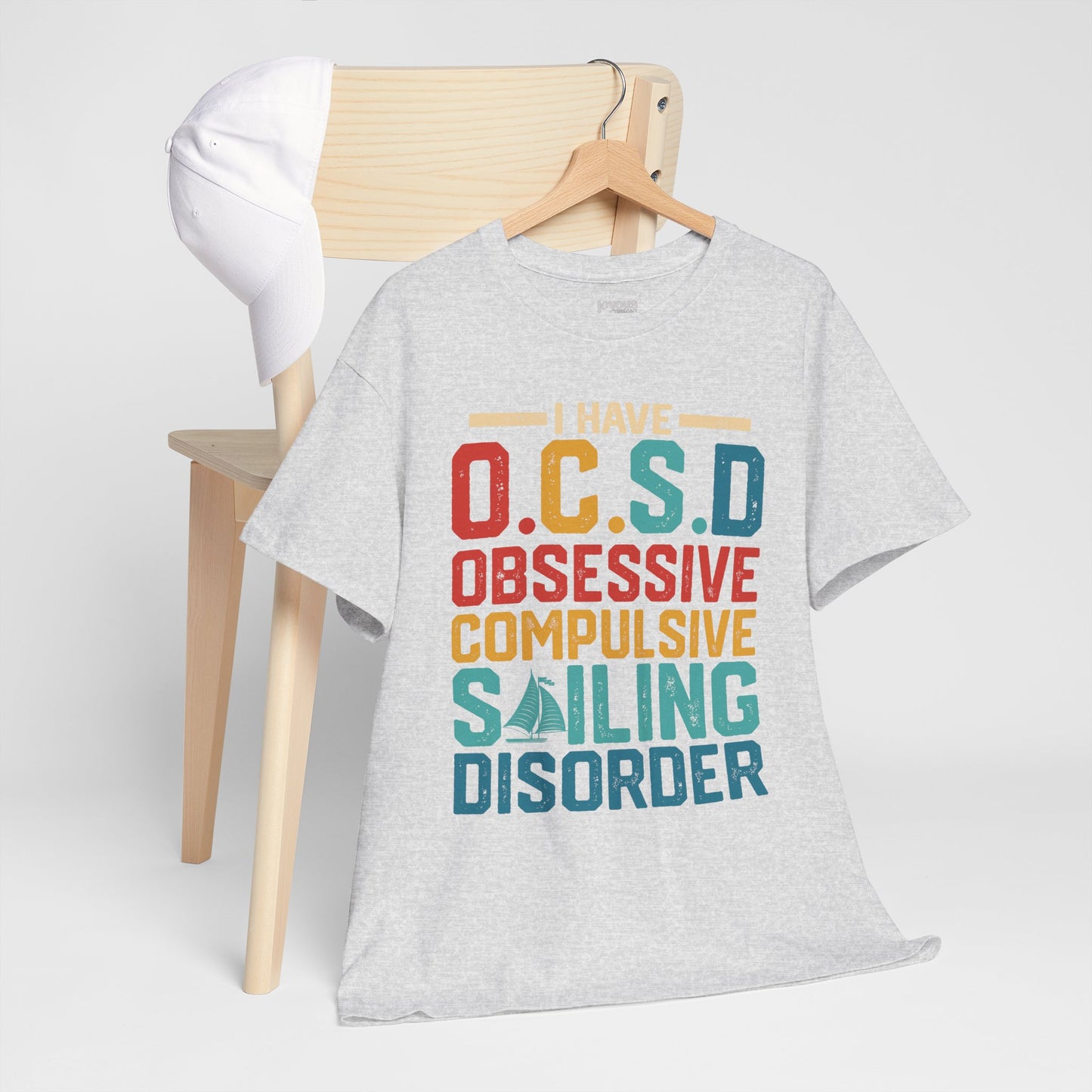 Funny Sailing Shirt - Unisex Sailing Heavy Cotton Tee