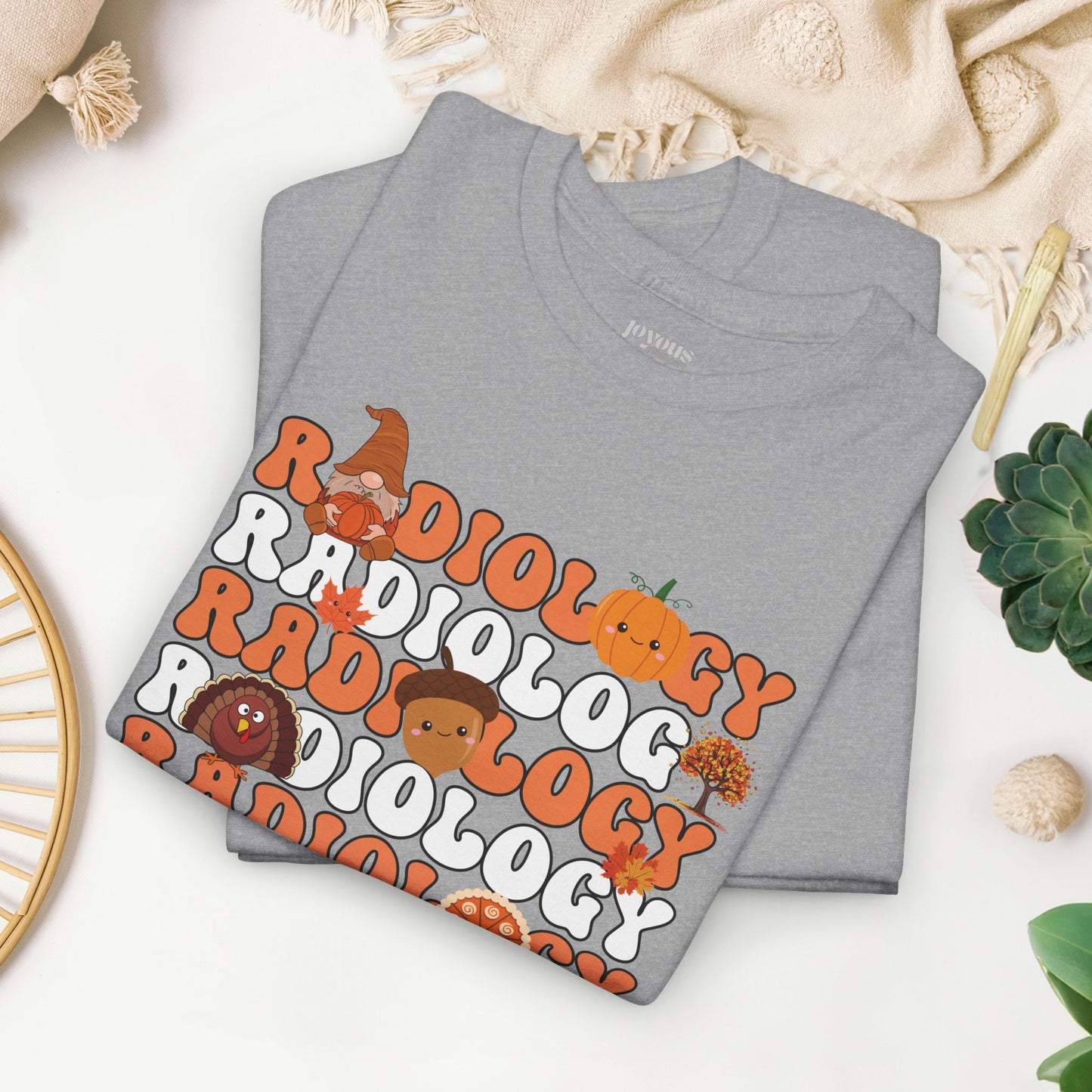 Groovy Thanksgiving Radiology Heavy Cotton Tee