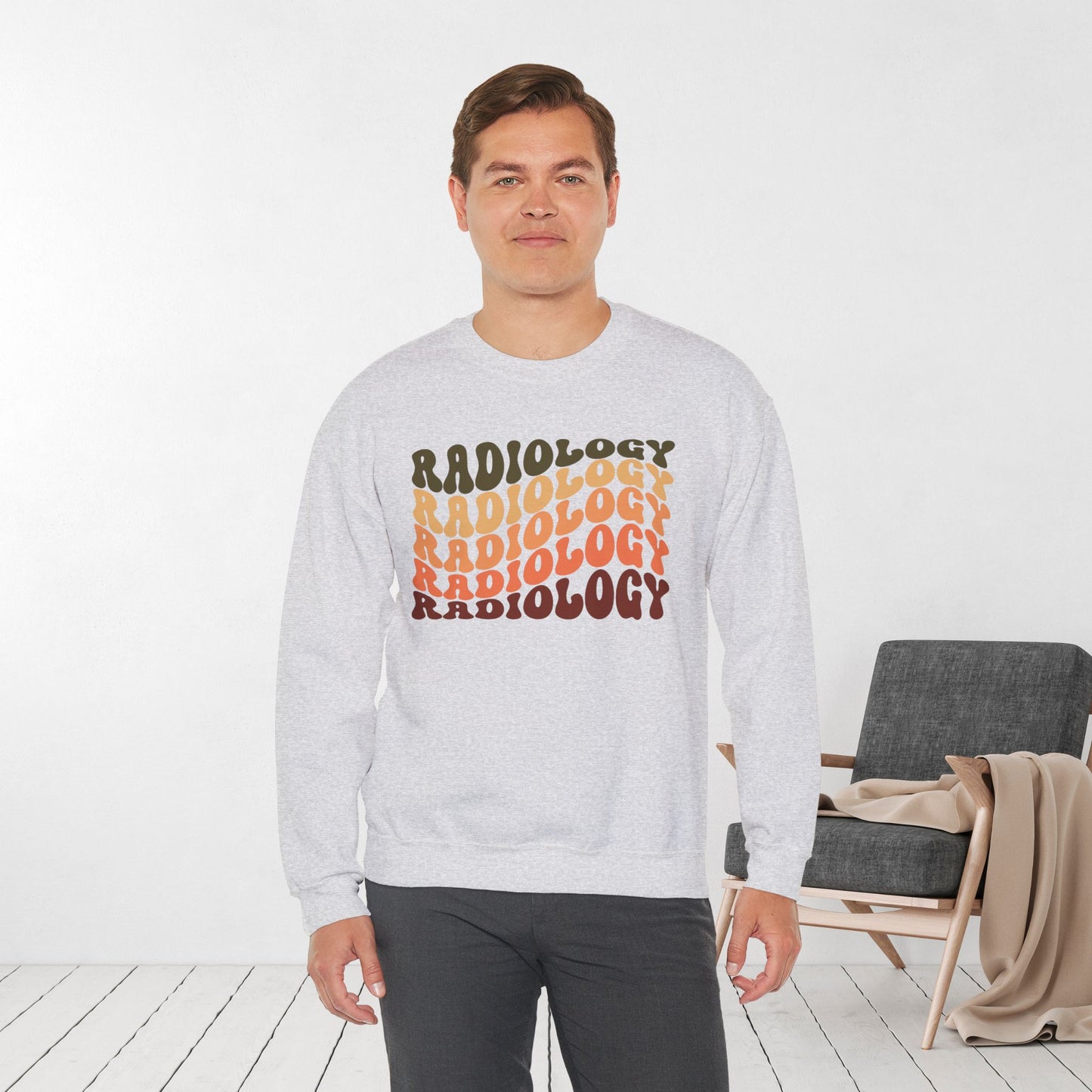 Groovy Radiology Sweatshirt for RAD Techs