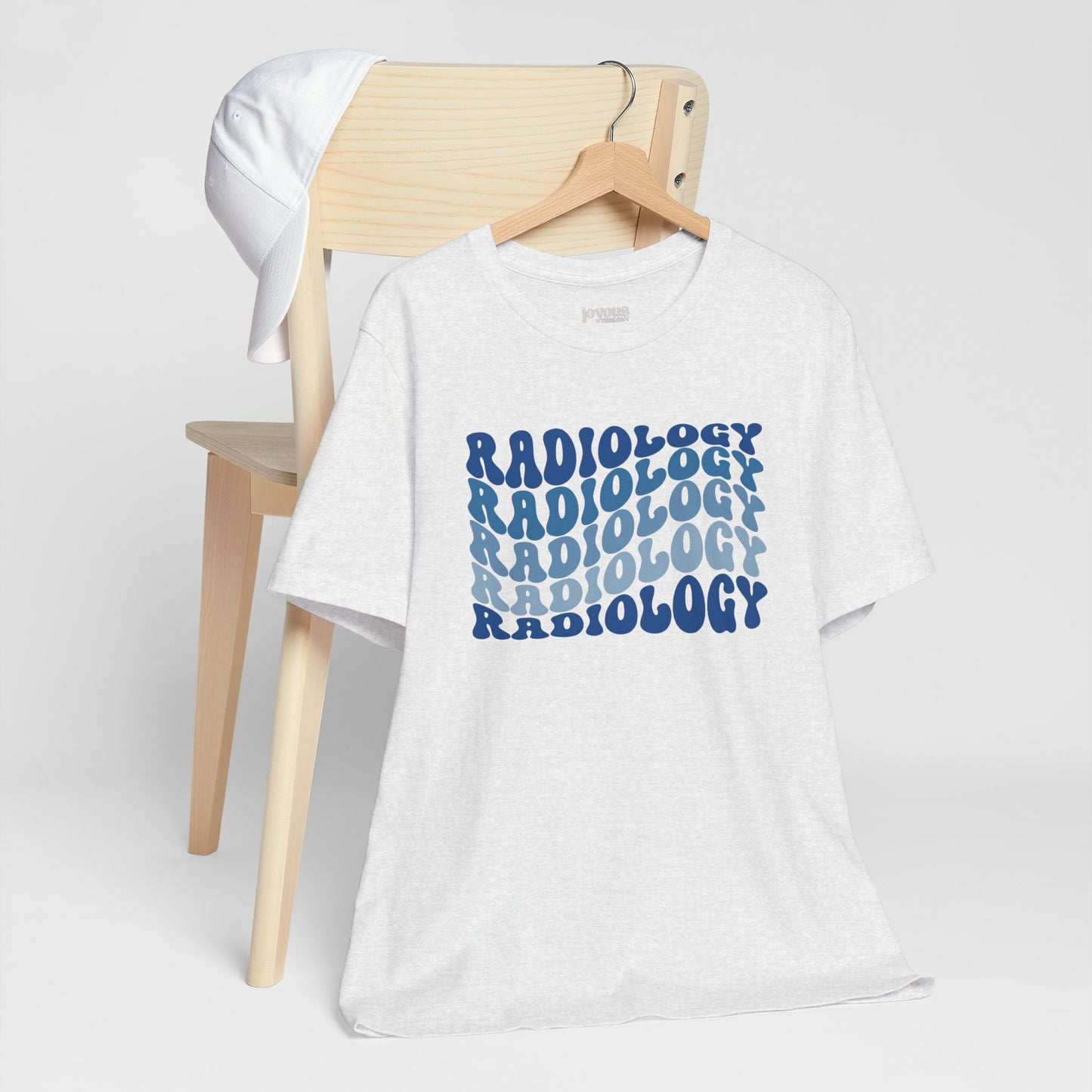 Groovy Blue Radiology Soft Cotton Tee