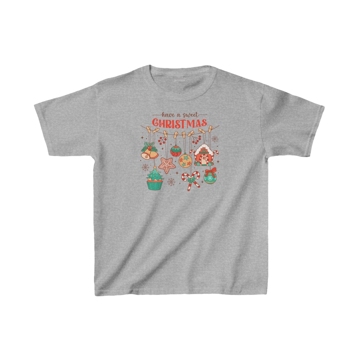 Have A Sweet Christmas Youth Christmas Shirt - Retro Christmas Tee