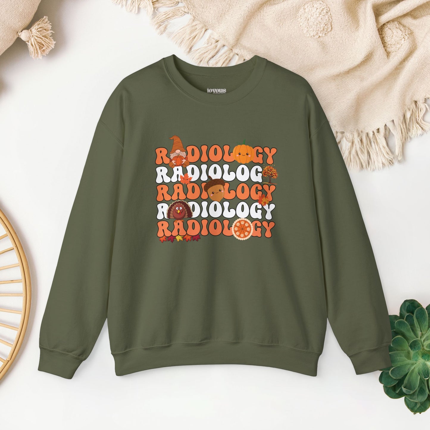 Groovy Thanksgiving Radiology Sweatshirt