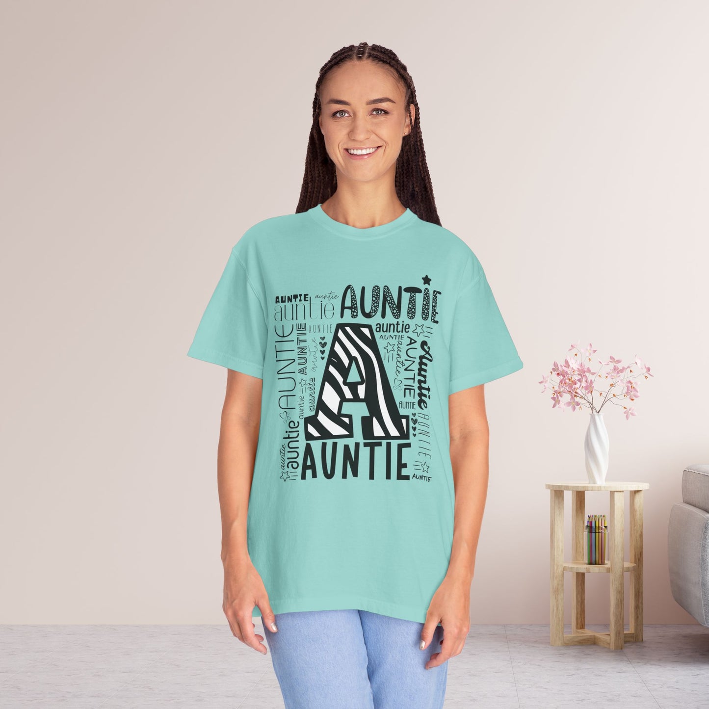 Comfort Colors Auntie Shirt