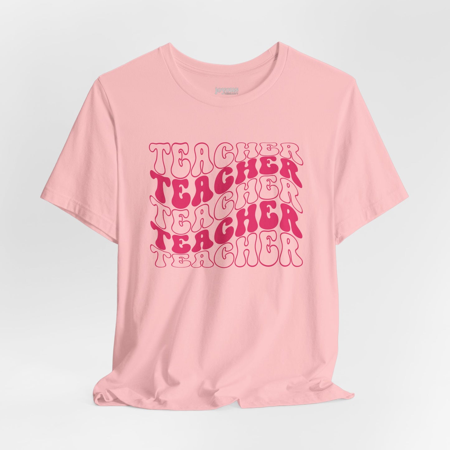 Groovy Trendy Teacher Soft Cotton Tee for School Teachers