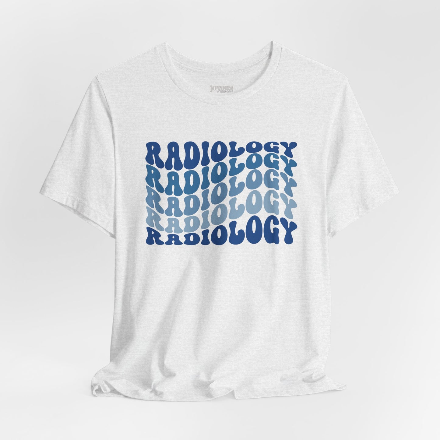 Groovy Blue Radiology Soft Cotton Tee