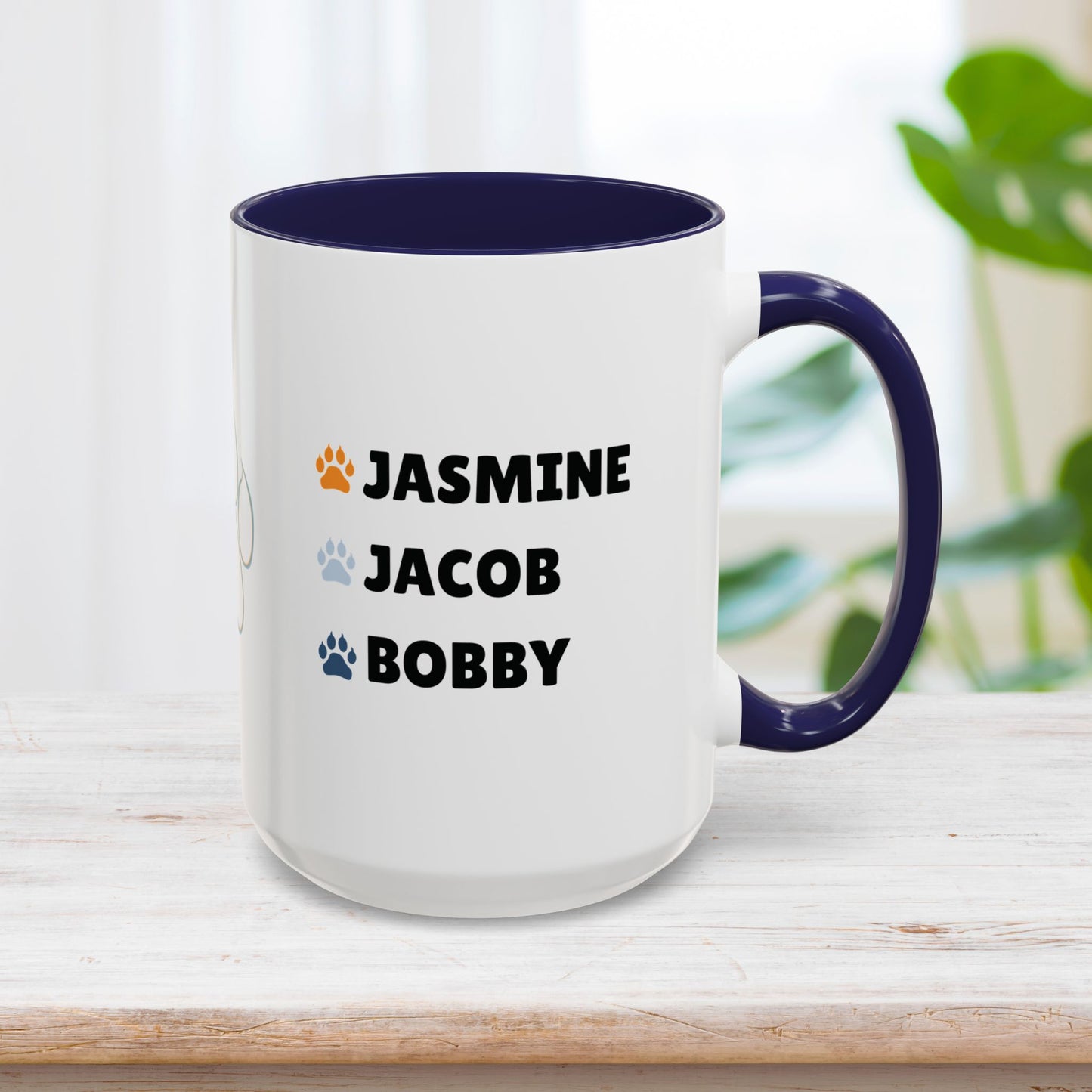 Personalized Papa Bear Coffee Mug with Kids Names - Custom Dad Gifts for Father's Day