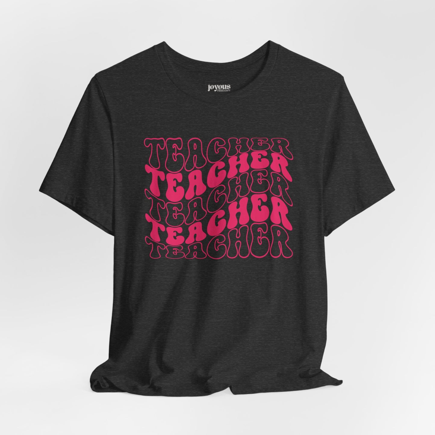 Groovy Trendy Teacher Soft Cotton Tee for School Teachers