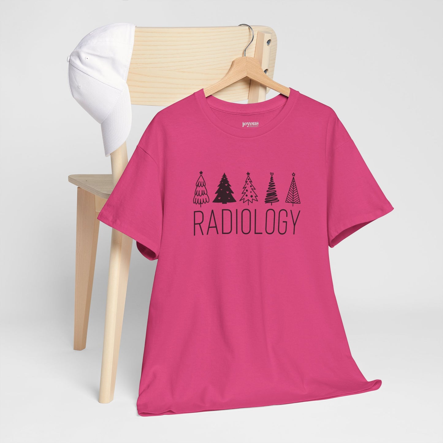 Christmas Tree Radiology Heavy Cotton Tee