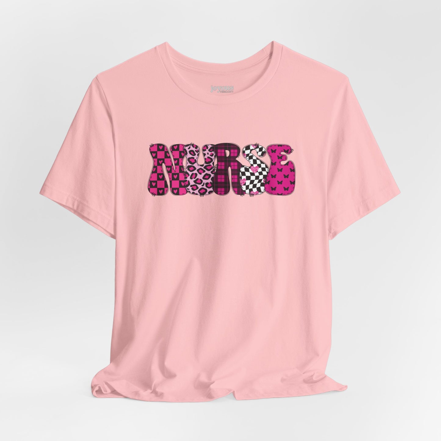 Groovy Font Nurse Shirt - Registered Nurse Soft Cotton Tee