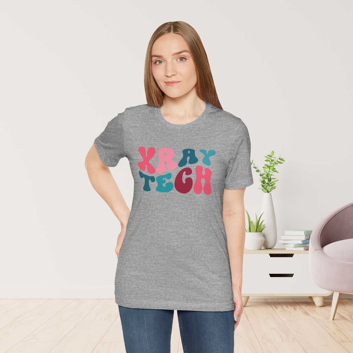 Groovy Colorful XRAY Tech Soft Cotton Tee