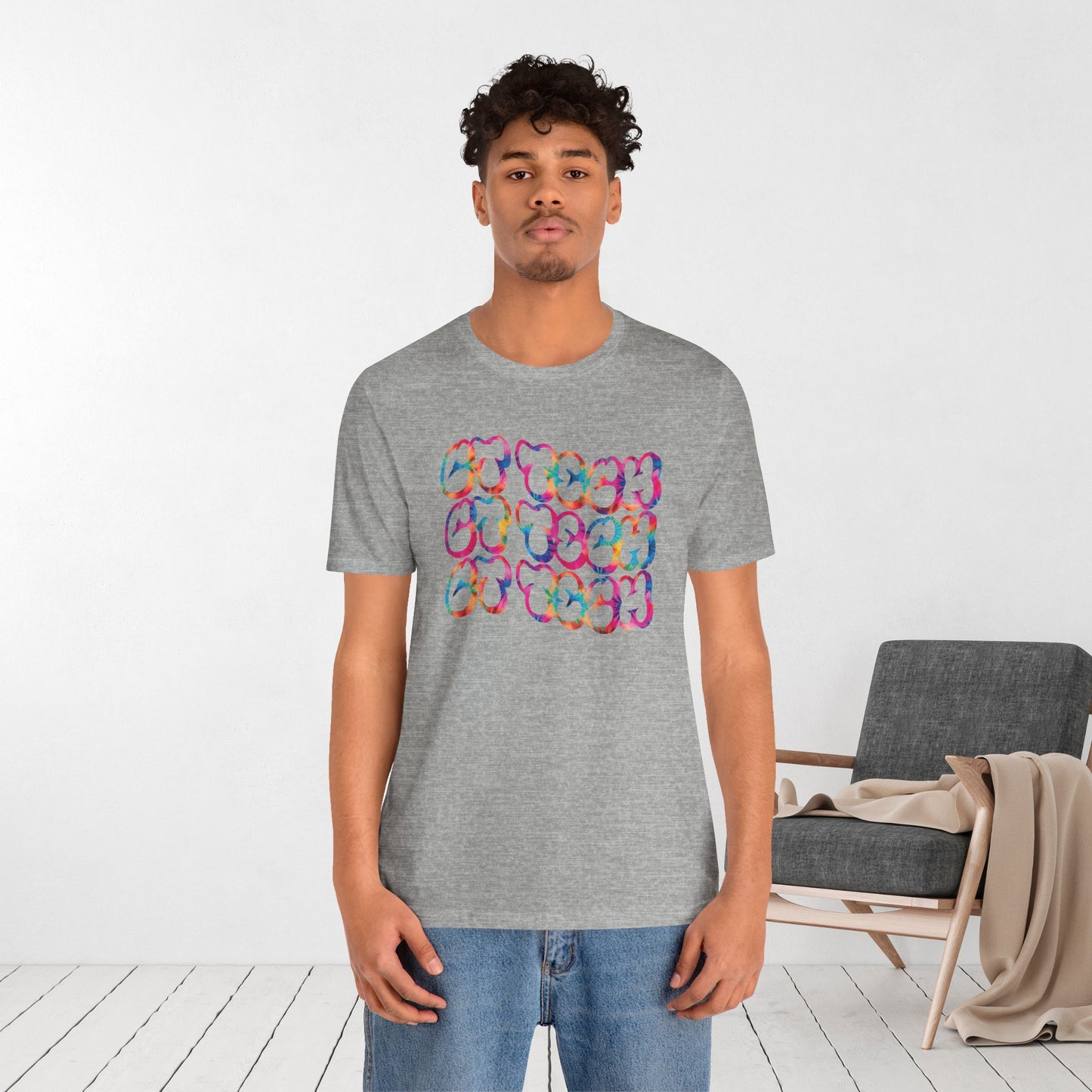 Tie Dye Groovy CT Tech Shirt - CT Technologist Soft Cotton Tee