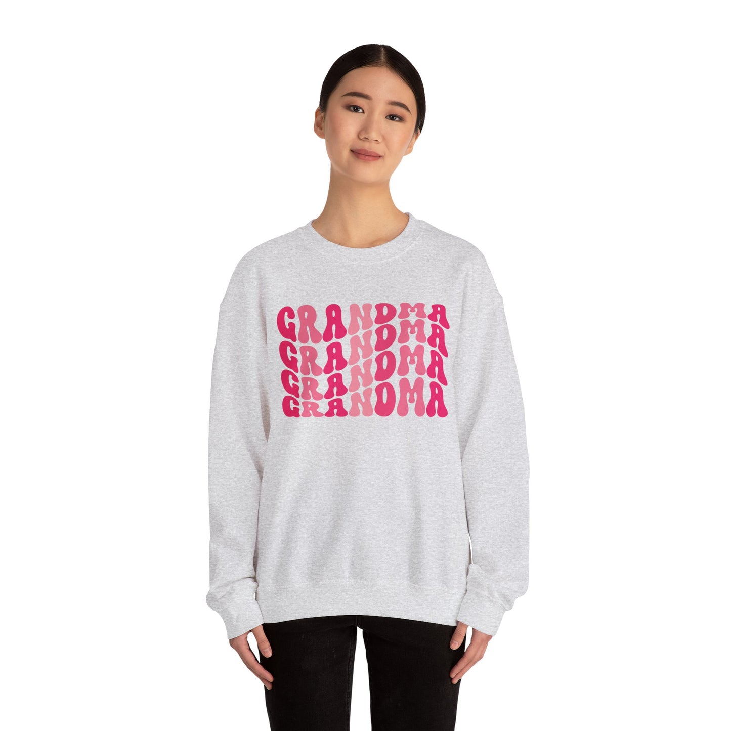 Groovy Pink Grandma Sweatshirt