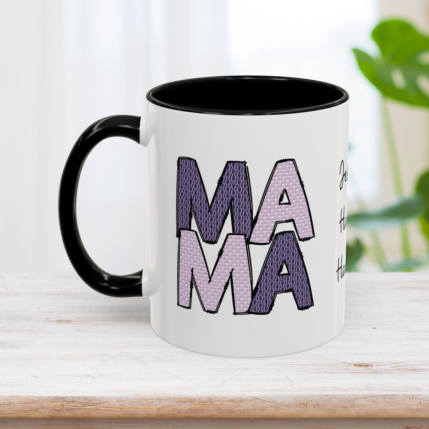 Personalized Mama Coffee Mug with Kids Names - Custom Mom Gifts for Mother's Day