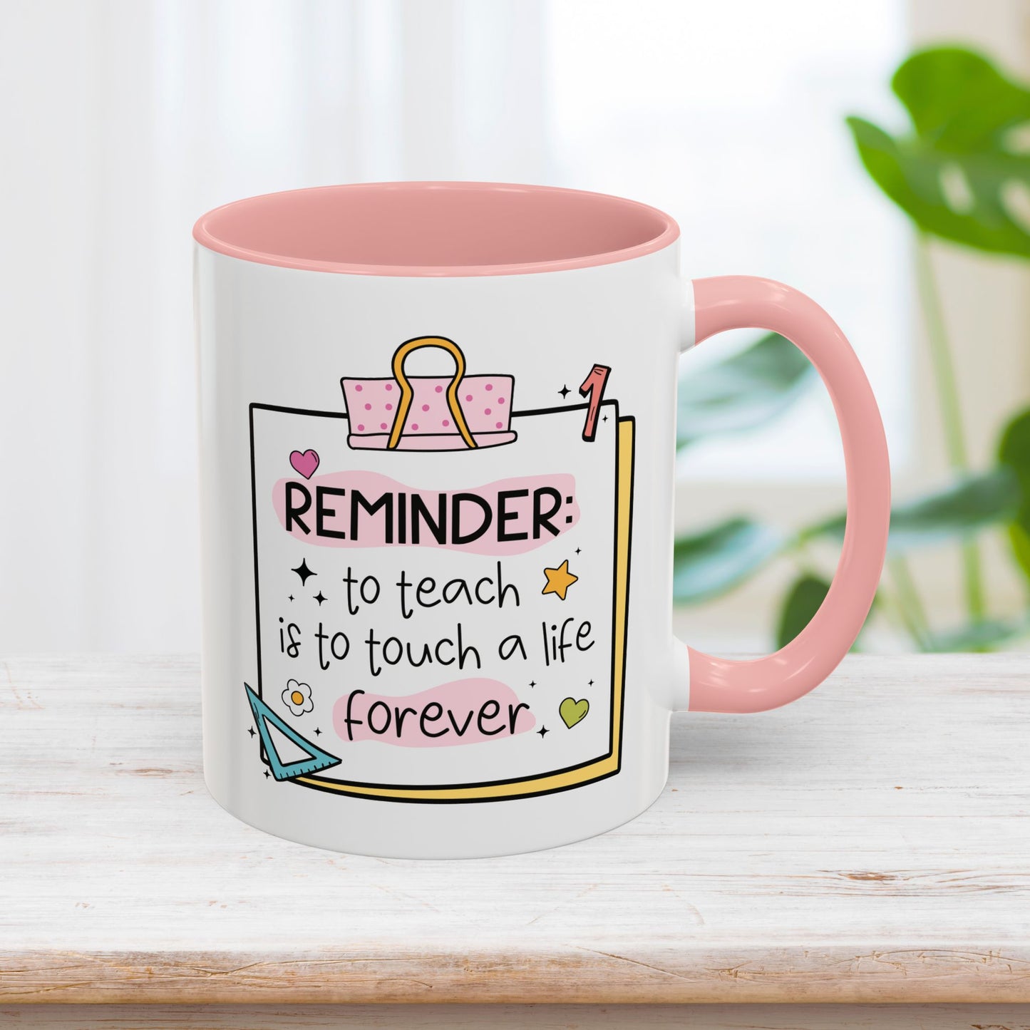 Trendy Motivational Teacher Mug