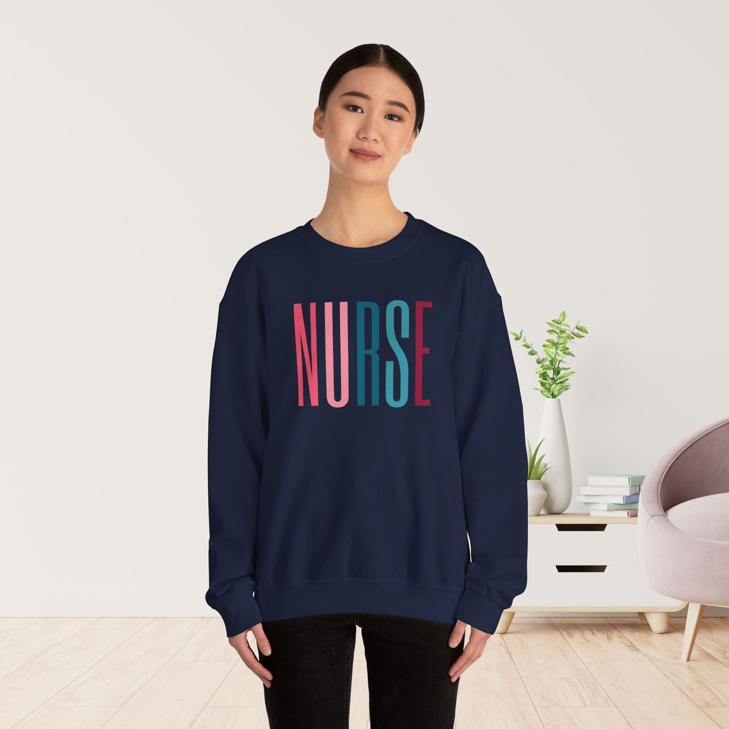 Colorful Nurse Sweatshirt