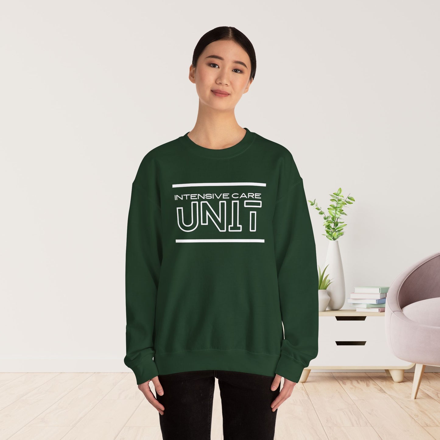 Intensive Care Unit Sweatshirt for ICU Nurse