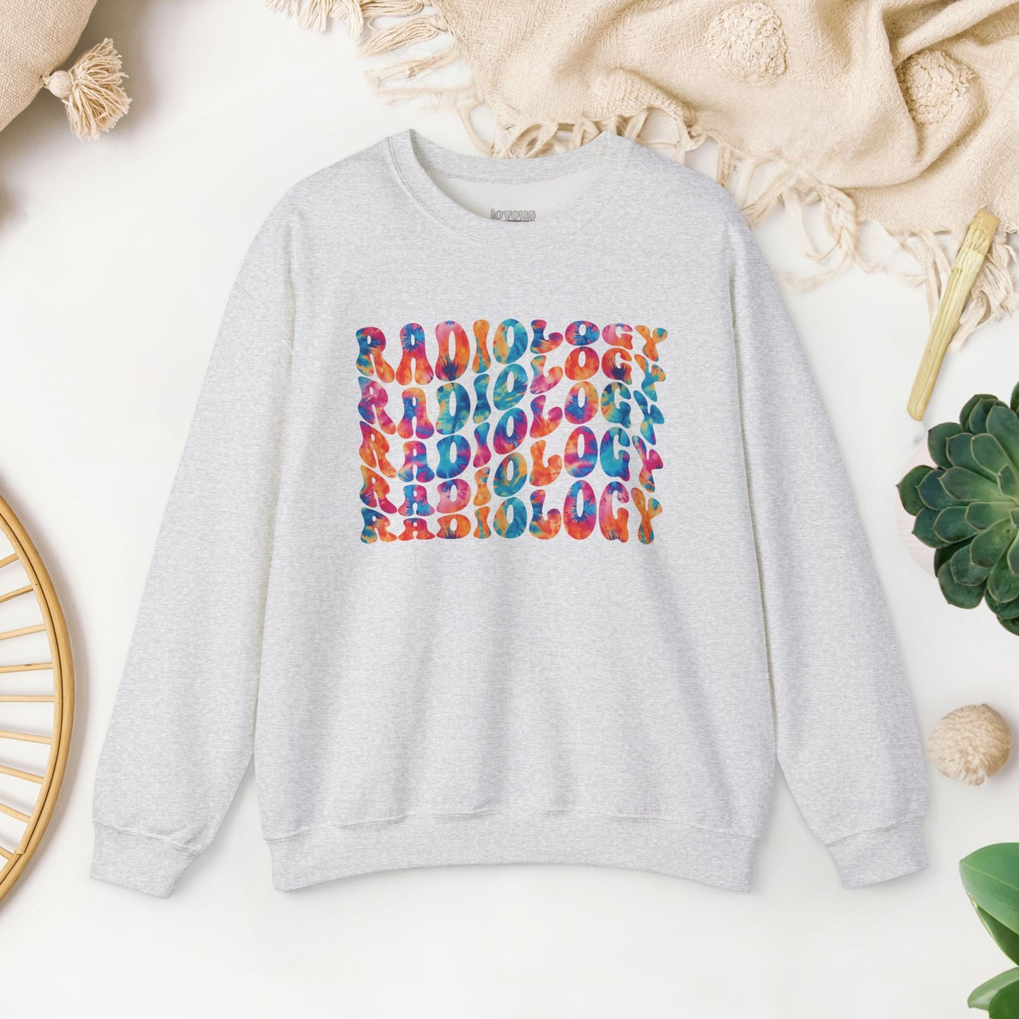 Groovy Colorful Radiology Sweatshirt for RAD Technician