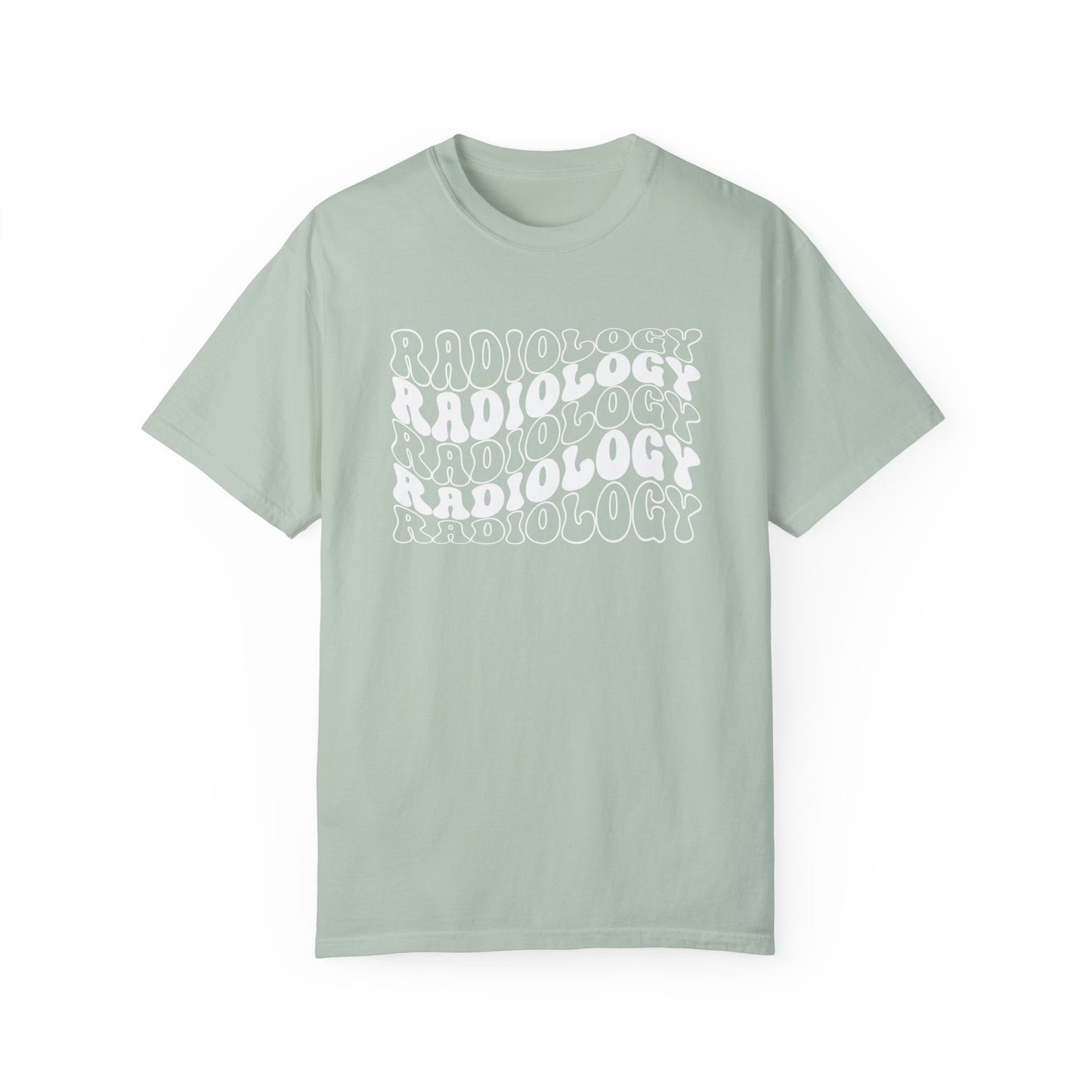 Groovy White Comfort Colors Radiology Tee