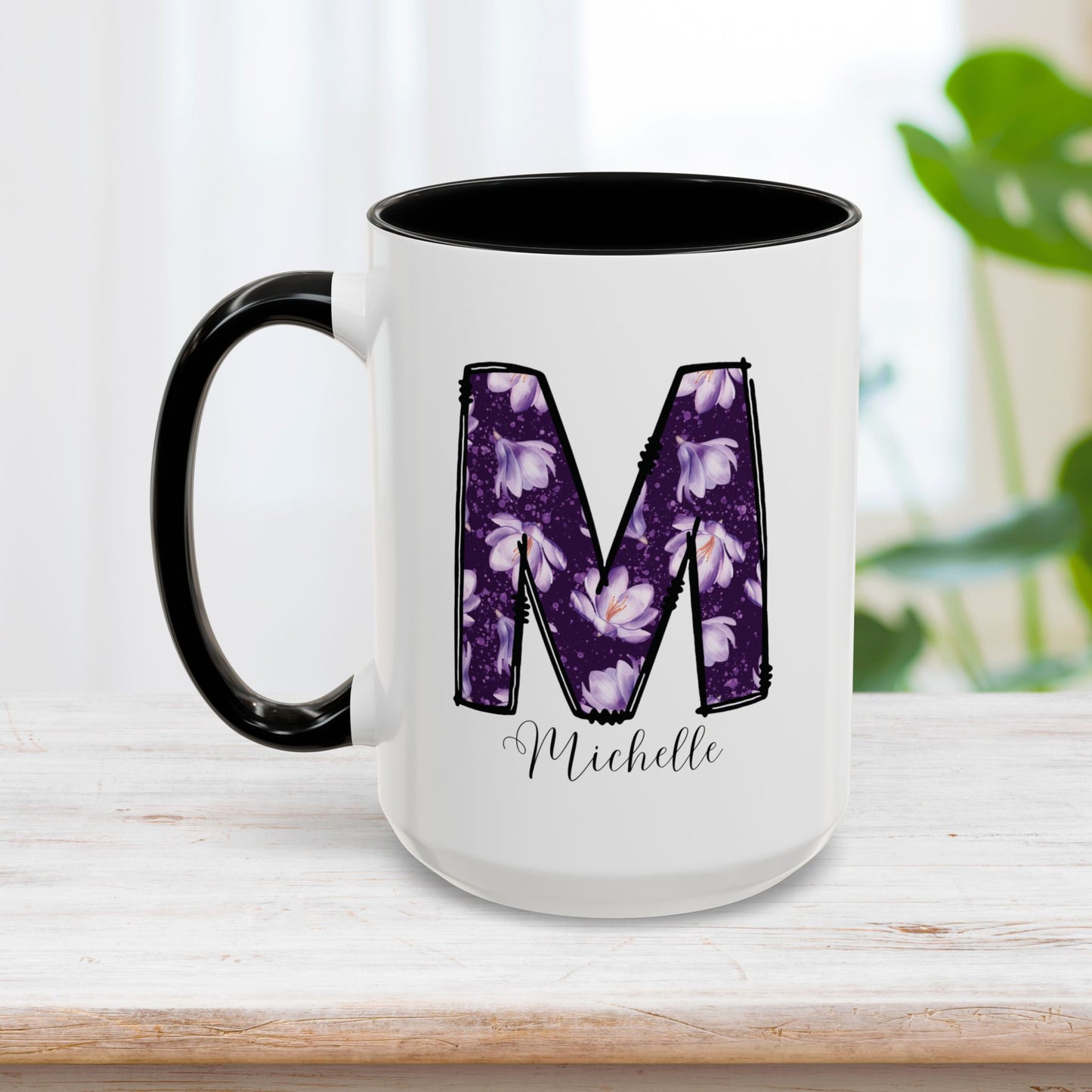 Custom Name Initial Letter Mug - Personalized Gifts A-Z