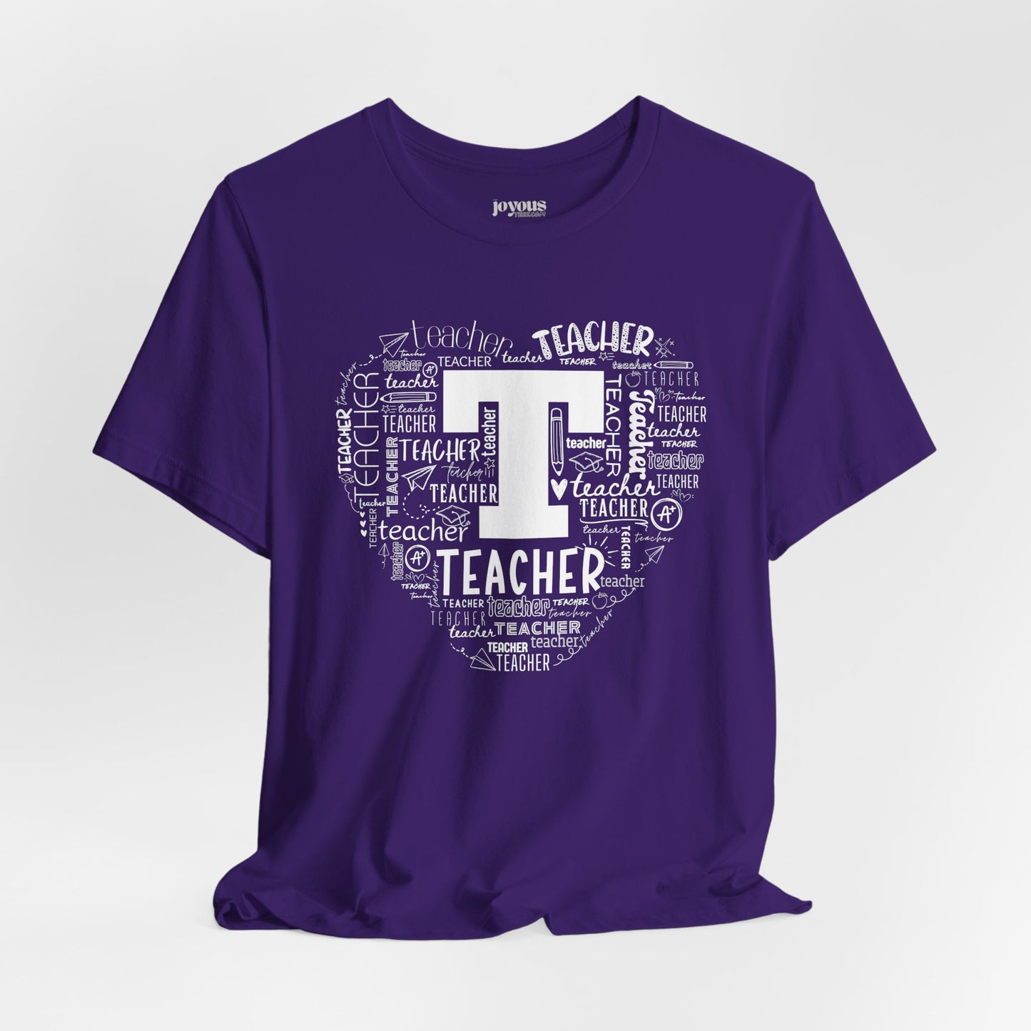 Trendy Teacher Soft Cotton Tee for School Teachers