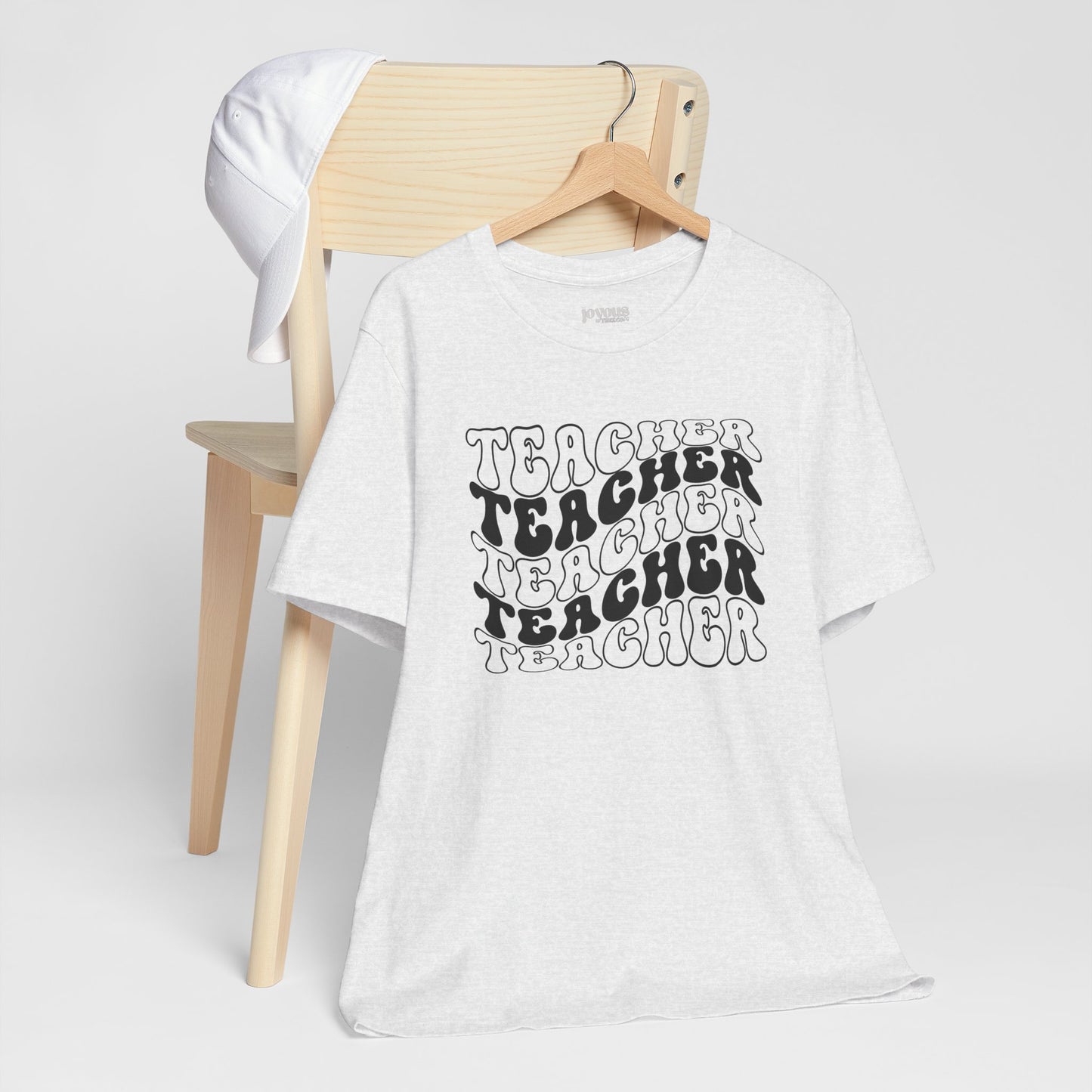 Trendy Groovy Teacher Soft Cotton Tee