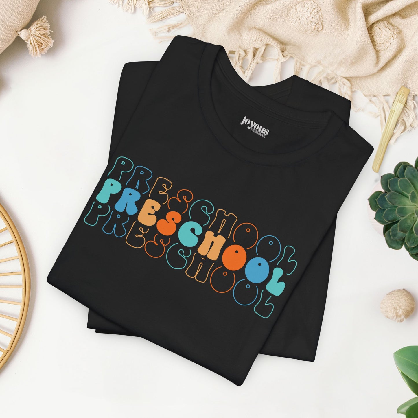 Trendy Preschool Teacher Soft Cotton Tee