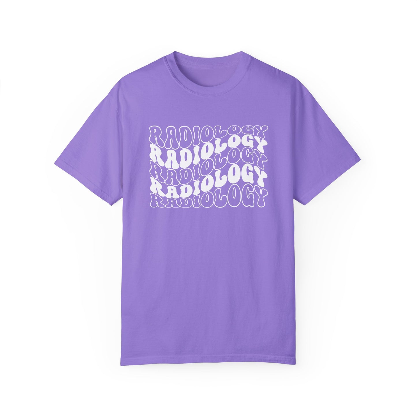 Groovy White Comfort Colors Radiology Tee