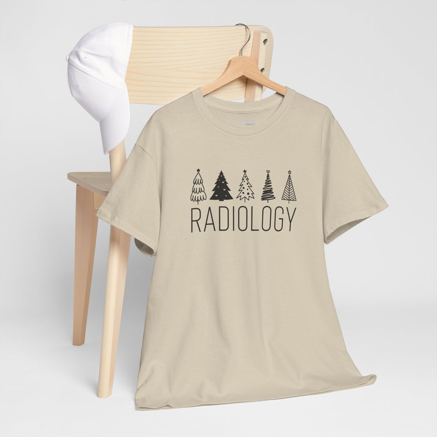 Christmas Tree Radiology Heavy Cotton Tee