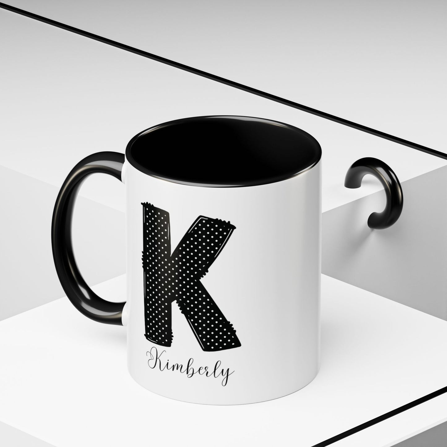 Custom Name Initial Letter Mug - Personalized Gifts A-Z