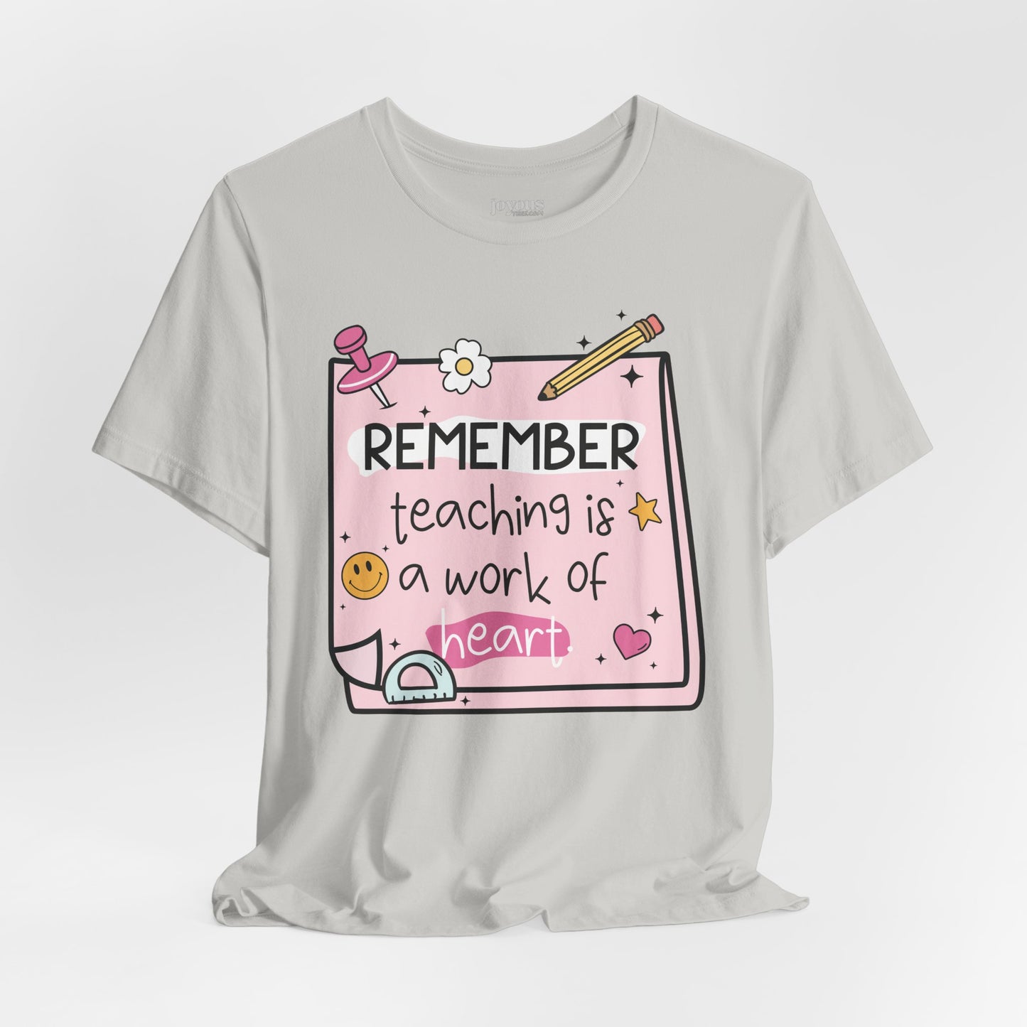 Trendy Motivational Teacher Soft Cotton Tee