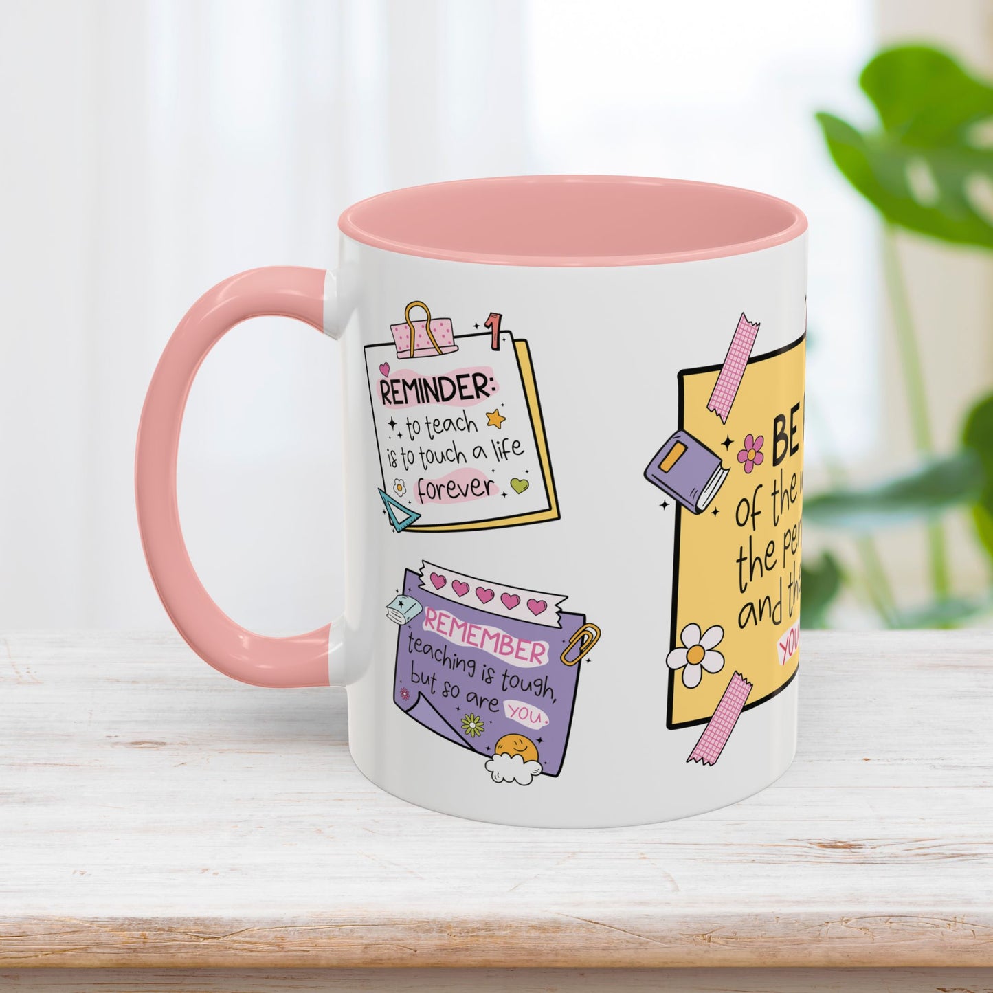 Trendy Motivational Teacher Mug