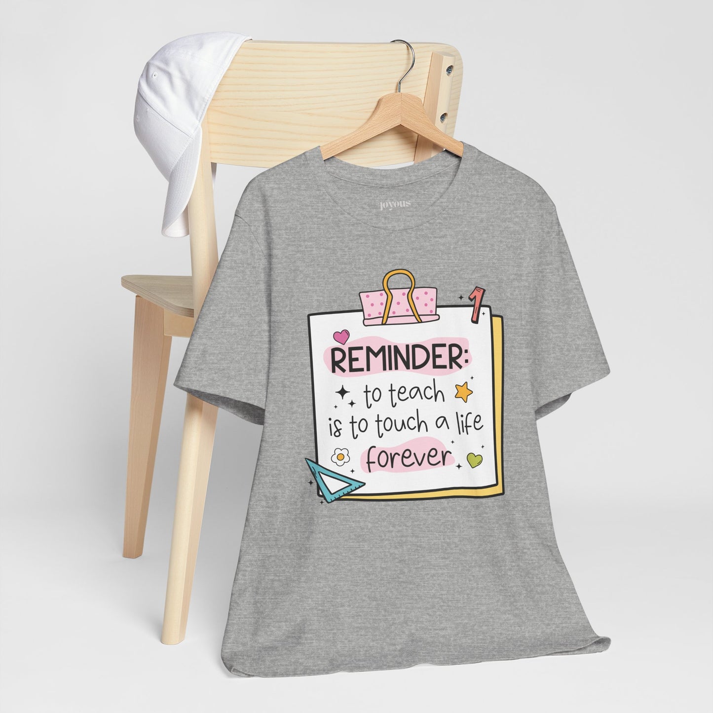 Trendy Motivational Teacher Soft Cotton Tee