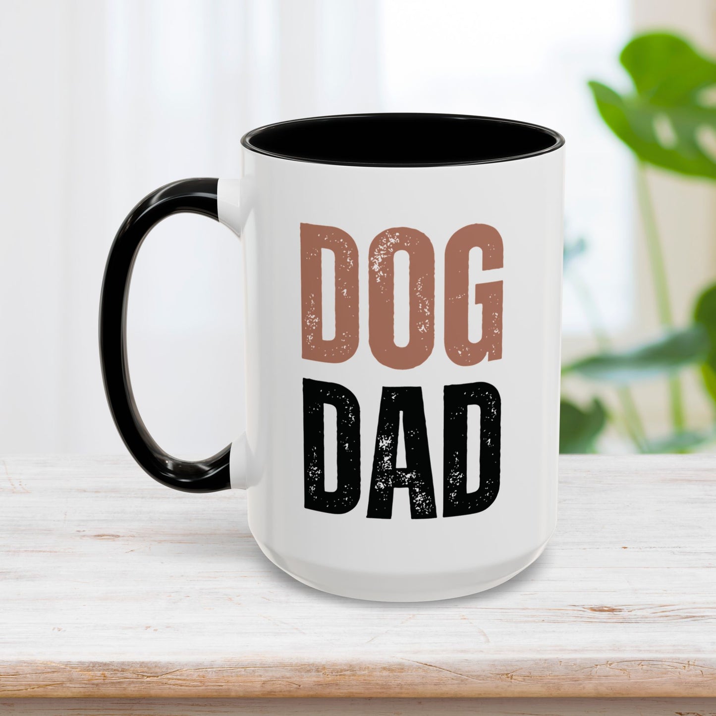 Personalized Dog Dad Coffee Mug with Dog Names - Custom Dog Dad Gifts for Father's Day